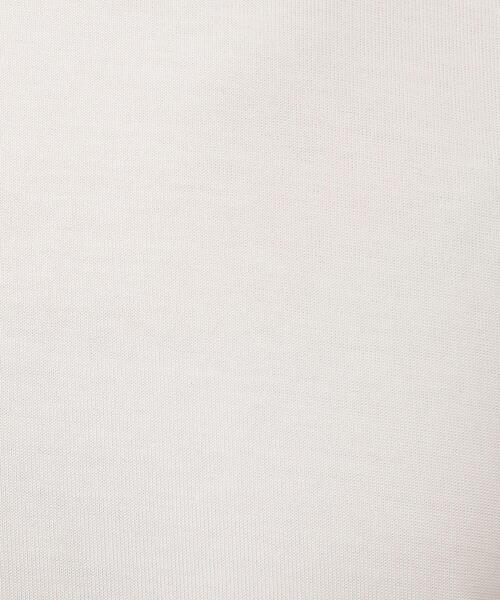 UNTITLED（アンタイトル）の「◆アーバンジャージ カットソー【洗える】（Tシャツ/カットソー・レディース・オフホワイト・44/48/00/02/04）」の15枚目の写真