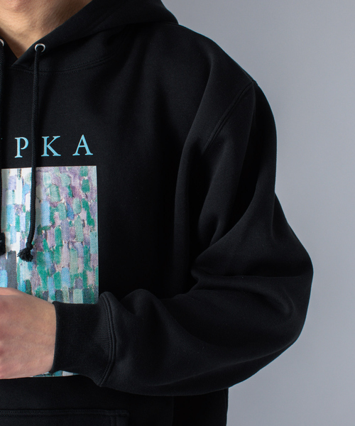 ABAHOUSE（アバハウス）の「【KUPKA / クプカ】プルオーバー アート パーカー（パーカー・メンズ・ホワイト/ブラック/パープル/カーキ・46/48/50）」の16枚目の写真