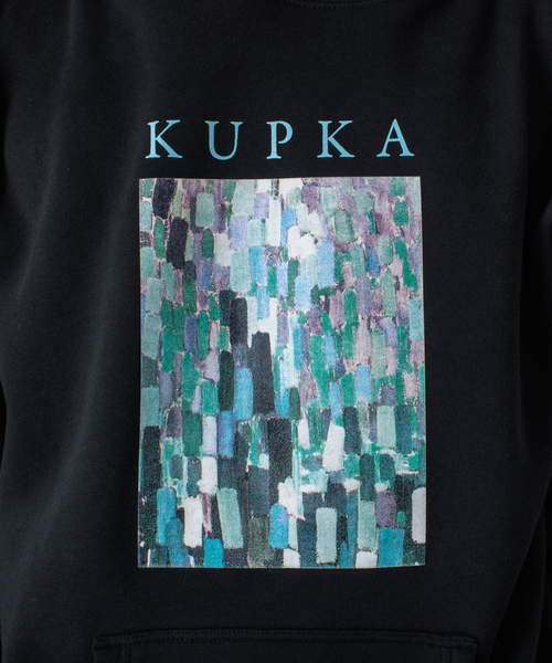 ABAHOUSE（アバハウス）の「【KUPKA / クプカ】プルオーバー アート パーカー（パーカー・メンズ・ホワイト/ブラック/パープル/カーキ・46/48/50）」の22枚目の写真