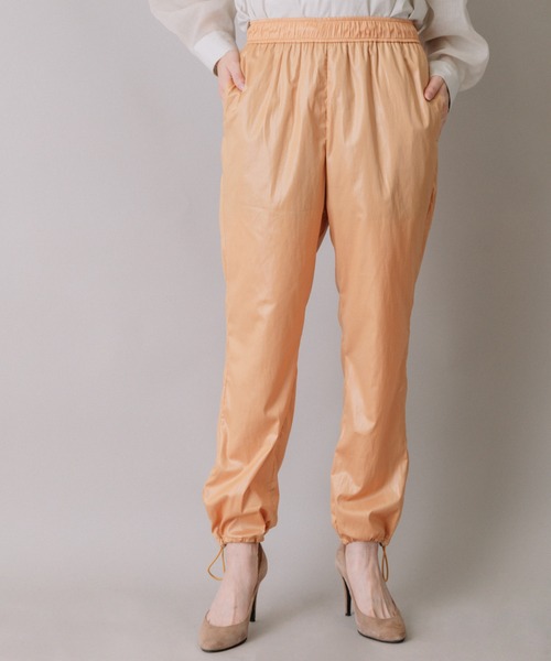 Munich(ミューニック)の「スピリットファイバースレッドシャーリングヘムパンツ(その他パンツ・レディース・ブラック/ベージュ/オレンジ・S/M/XS)」の8枚目の写真