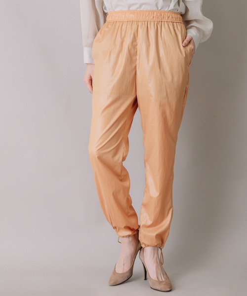 Munich(ミューニック)の「スピリットファイバースレッドシャーリングヘムパンツ(その他パンツ・レディース・ブラック/ベージュ/オレンジ・S/M/XS)」の12枚目の写真