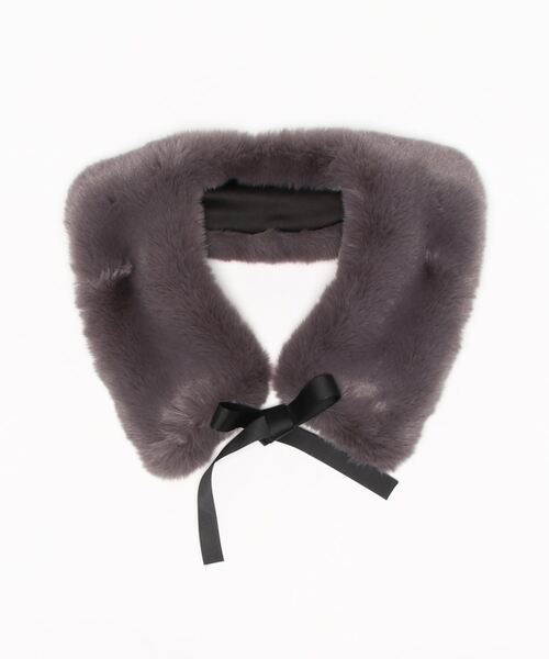 WILLSELECTION(ウィルセレクション)の「エコファーティペット(マフラー・レディース・グレー・FREE)」の1枚目の写真