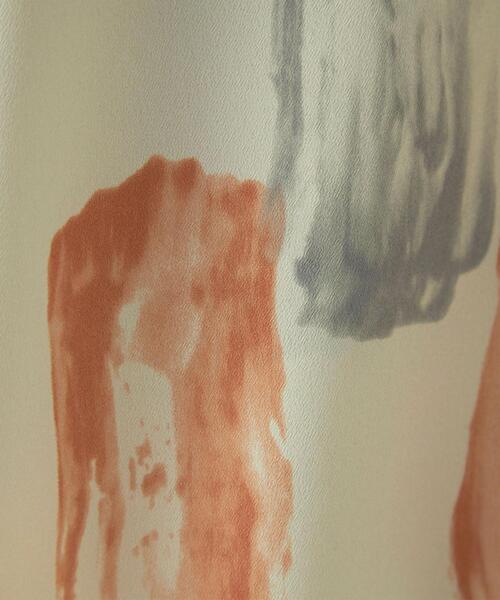 CITEN（シテン）の「＜CITEN（シテン）＞ウォーターカラープリント ボックス シャツ（シャツ/ブラウス・レディース・ライトグレー/オフホワイト・FREE）」の15枚目の写真