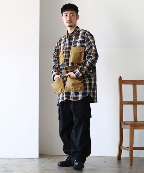 BEAMS(ビームス)の「BEAMS / バルーン カーゴ パンツ(カーゴパンツ・メンズ・ブラック/オリーブ・SMALL/MEDIUM/LARGE/X-LARGE)」の15枚目の写真