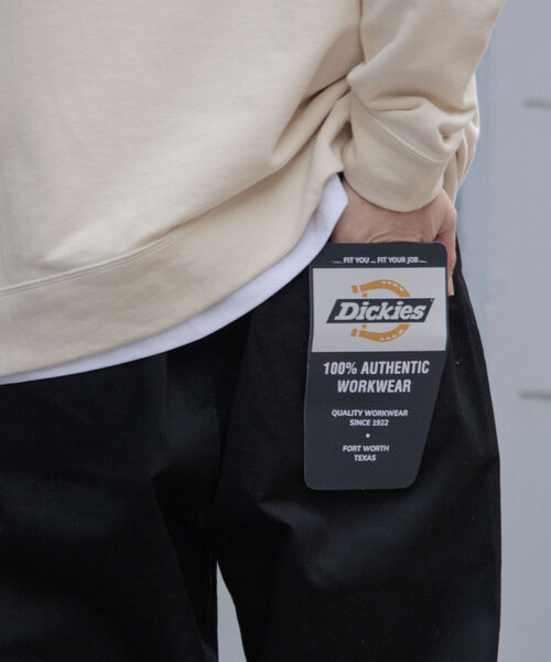 Dickies（ディッキーズ）の「【Dickies/ディッキーズ】T/C ツイルイージーパンツ（チノパンツ・メンズ・チャコールグレー/ブラック/ベージュ/オリーブ・MEDIUM/LARGE/X-LARGE）」の2枚目の写真