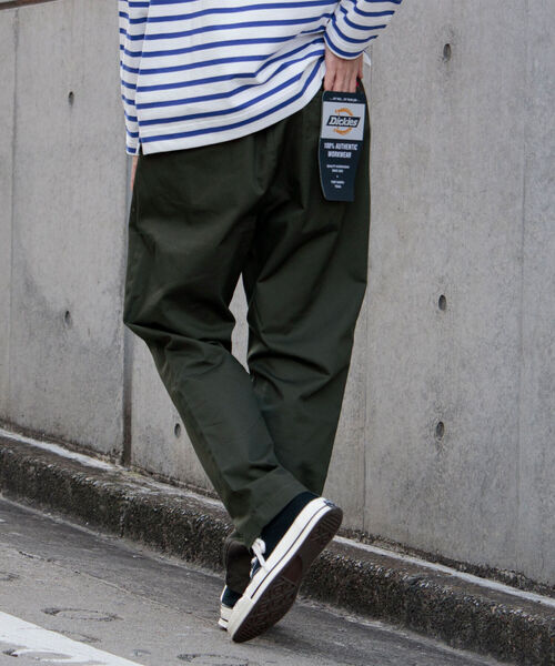 Dickies（ディッキーズ）の「【Dickies/ディッキーズ】T/C ツイルイージーパンツ（チノパンツ・メンズ・チャコールグレー/ブラック/ベージュ/オリーブ・MEDIUM/LARGE/X-LARGE）」の11枚目の写真