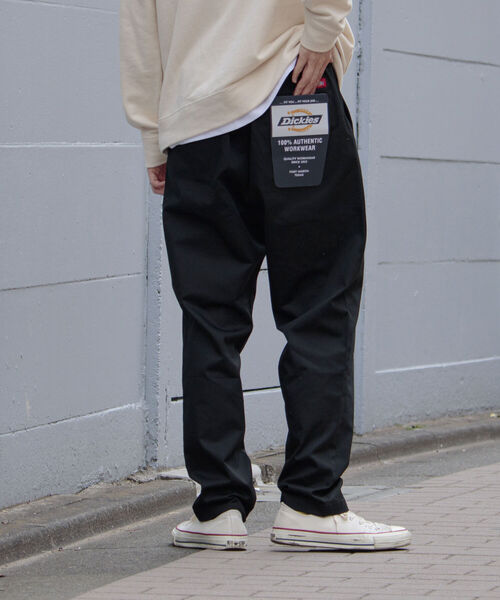 Dickies（ディッキーズ）の「【Dickies/ディッキーズ】T/C ツイルイージーパンツ（チノパンツ・メンズ・チャコールグレー/ブラック/ベージュ/オリーブ・MEDIUM/LARGE/X-LARGE）」の8枚目の写真