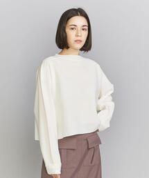 BEAUTY&YOUTH UNITED ARROWS | BY コットンナイロン ワイド シアーニット プルオーバー -ウォッシャブル-(ニット/セーター)