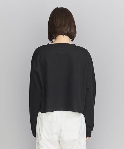 BEAUTY&YOUTH UNITED ARROWS(ビューティーアンドユースユナイテッドアローズ)の「BY コットンナイロン ワイド シアーニット プルオーバー -ウォッシャブル-(ニット/セーター・レディース・ホワイト/ブラック/ケリー・FREE)」の19枚目の写真