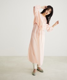 SALON adam et rope' | 【セットアップ】レイヤードシャツワンピース(ワンピース)