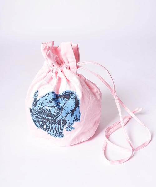 HOLIDAY(ホリデイ)の「COTTON POCHETTE コットンポシェット(ショルダーバッグ・レディース・ホワイト/ブルー/ピンク/レッド・ONE SIZE)」の3枚目の写真