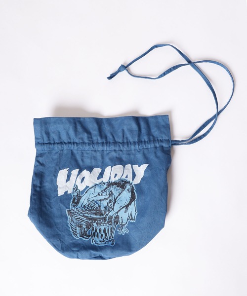 HOLIDAY(ホリデイ)の「COTTON POCHETTE コットンポシェット(ショルダーバッグ・レディース・ホワイト/ブルー/ピンク/レッド・ONE SIZE)」の11枚目の写真