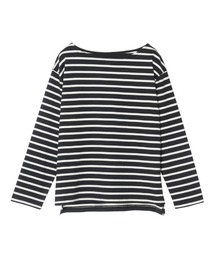 Re:EDIT | ボートネックボーダーカットソー(Tシャツ/カットソー)
