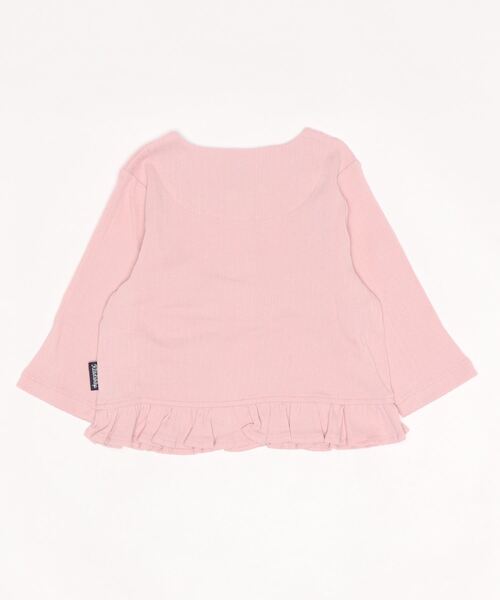 kladskap（クレードスコープ）の「ネコポケット長袖カーディガン（カーディガン/ボレロ・キッズ・オフホワイト/ピンク・110cm/100cm/90cm/80ｃｍ/120cm）」の3枚目の写真