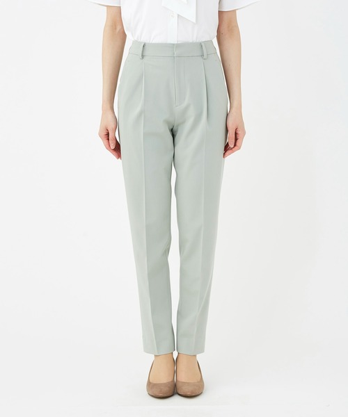 KASHIYAMA（カシヤマ）の「スマートティーアールドライギャバ1タックテーパードパンツ（その他パンツ・レディース・ホワイト/グリーン/ブルー/レッド/ラベンダー/モスグリーン・マルチサイズ）」の18枚目の写真