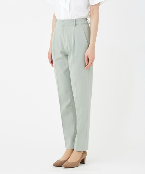 KASHIYAMA（カシヤマ）の「スマートティーアールドライギャバ1タックテーパードパンツ（その他パンツ・レディース・ホワイト/グリーン/ブルー/レッド/ラベンダー/モスグリーン・マルチサイズ）」の19枚目の写真