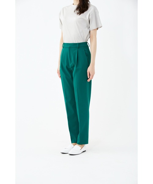 KASHIYAMA（カシヤマ）の「スマートティーアールドライギャバ1タックテーパードパンツ（その他パンツ・レディース・ホワイト/グリーン/ブルー/レッド/ラベンダー/モスグリーン・マルチサイズ）」の14枚目の写真