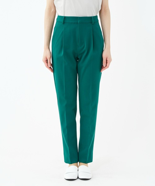 KASHIYAMA（カシヤマ）の「スマートティーアールドライギャバ1タックテーパードパンツ（その他パンツ・レディース・ホワイト/グリーン/ブルー/レッド/ラベンダー/モスグリーン・マルチサイズ）」の13枚目の写真