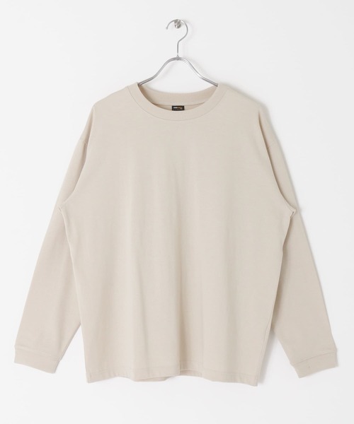 URBAN RESEARCH Sonny Label(アーバンリサーチサニーレーベル)の「コーデュラロングスリーブTシャツ(Tシャツ/カットソー・メンズ・チャコールグレー/オフホワイト/ライトベージュ・MEDIUM/LARGE)」の9枚目の写真