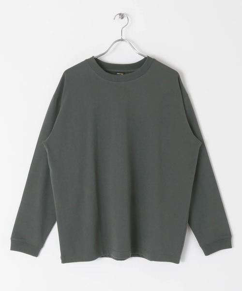 URBAN RESEARCH Sonny Label(アーバンリサーチサニーレーベル)の「コーデュラロングスリーブTシャツ(Tシャツ/カットソー・メンズ・チャコールグレー/オフホワイト/ライトベージュ・MEDIUM/LARGE)」の11枚目の写真