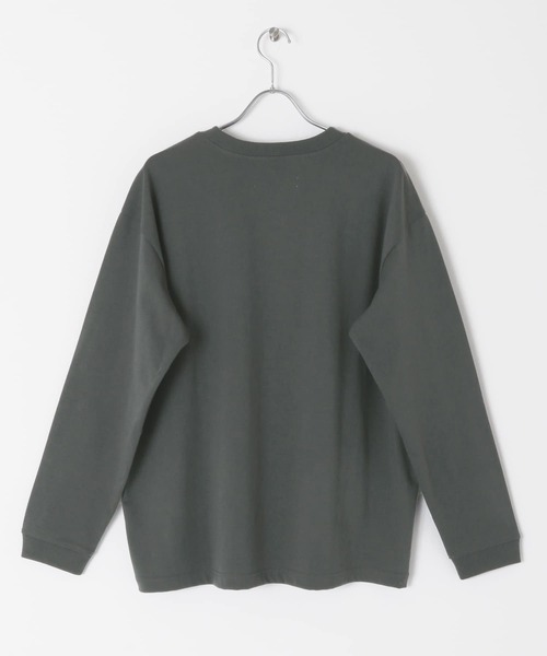 URBAN RESEARCH Sonny Label(アーバンリサーチサニーレーベル)の「コーデュラロングスリーブTシャツ(Tシャツ/カットソー・メンズ・チャコールグレー/オフホワイト/ライトベージュ・MEDIUM/LARGE)」の16枚目の写真
