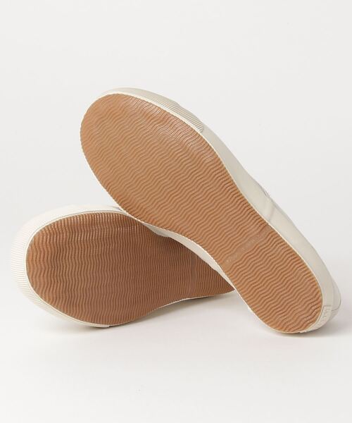 MHL.（エムエイチエル）の「SLIPON SHOE（スニーカー・レディース・ブラック/オフホワイト・24.0/25.0/23.0）」の4枚目の写真