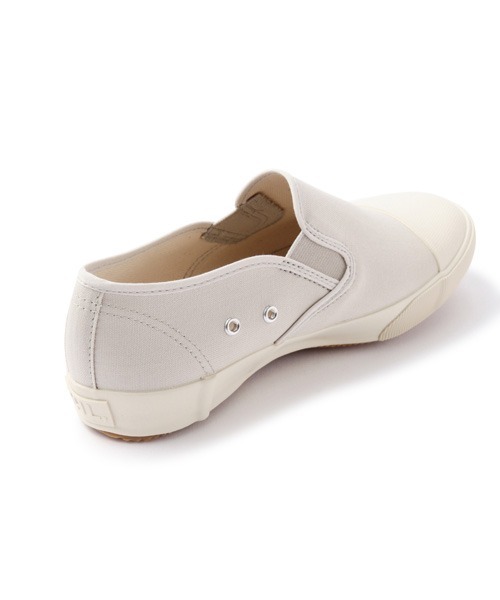 MHL.（エムエイチエル）の「SLIPON SHOE（スニーカー・レディース・ブラック/オフホワイト・24.0/25.0/23.0）」の9枚目の写真