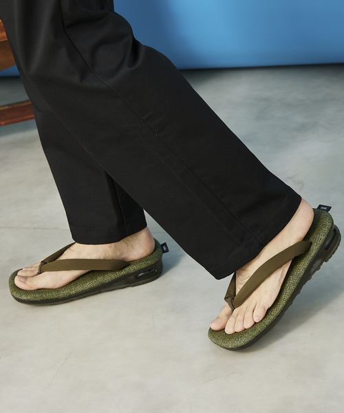 JOURNAL STANDARD relume（ジャーナルスタンダード　レリューム）の「【goyemon / ごゑもん】雲駄/unda 別注 TOKIWA（サンダル・メンズ・カーキ・MEDIUM/LARGE）」の5枚目の写真