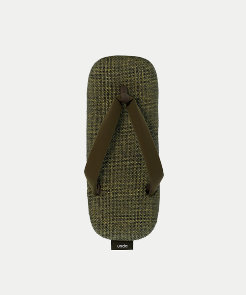 JOURNAL STANDARD relume（ジャーナルスタンダード　レリューム）の「【goyemon / ごゑもん】雲駄/unda 別注 TOKIWA（サンダル・メンズ・カーキ・MEDIUM/LARGE）」の13枚目の写真