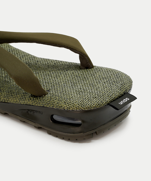 JOURNAL STANDARD relume（ジャーナルスタンダード　レリューム）の「【goyemon / ごゑもん】雲駄/unda 別注 TOKIWA（サンダル・メンズ・カーキ・MEDIUM/LARGE）」の15枚目の写真