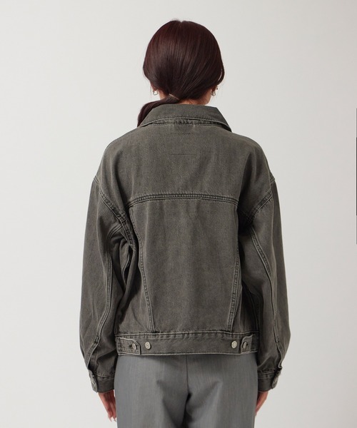 Levi's(リーバイス)の「LEVI'S/リーバイス 90S TRUCKER デニムジャケット トラッカージャケット ジージャン Gジャン ヴィンテージ ビンテージ ライトアウター 秋 秋服 2026年秋冬 冬服(デニムジャケット・レディース・ライトブルー/ブラック/ブルー・S)」の15枚目の写真