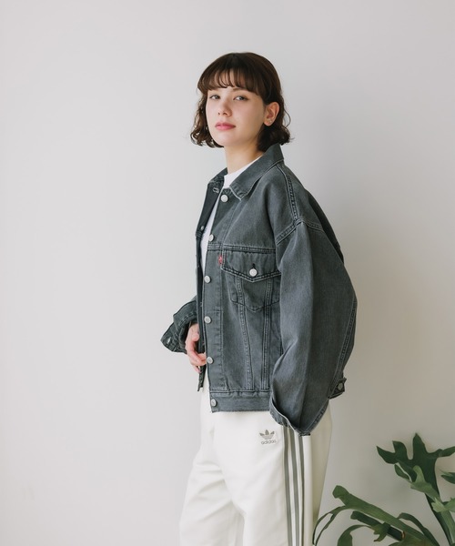 リーバイス　デニムジャケット　stay loose trucker Levi's LEVI'S(リーバイス) Gジャン ジージャン デニム