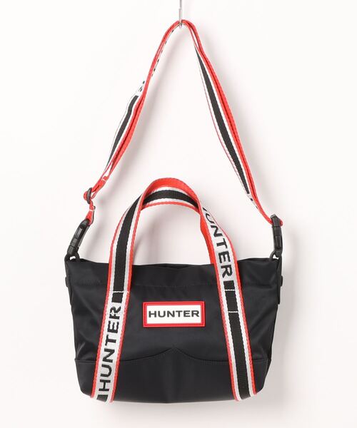 HUNTER(ハンター)の「/HUNTER/NYLON TOPCLIP TOTE MINI(トートバッグ・レディース・ピンク/イエロー/ブラック/ネイビー/オリーブ/ピンク系その他/レッド/ホワイト系その他/ブラック系その他/マスタード/ピンク系その他2・FREE)」の4枚目の写真