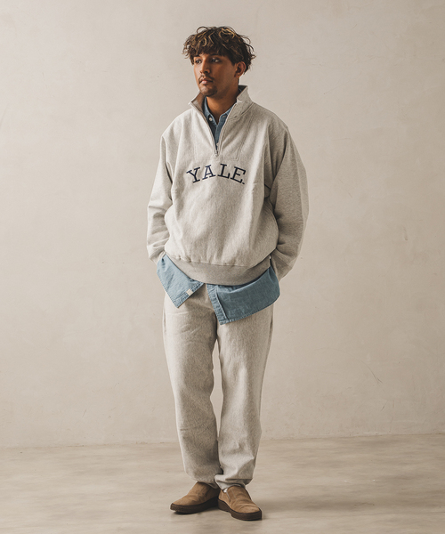 JOURNAL STANDARD(ジャーナルスタンダード)の「【YALE×JOURNAL STANDARD】別注 スウェットパンツ(スウェットパンツ・メンズ・ライトグレー・MEDIUM/LARGE)」の2枚目の写真
