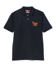<MEN>BEAMS GOLF ORANGE LABEL / 襟裏ジャカード ポロシャツ 22SS