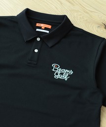 <MEN>BEAMS GOLF ORANGE LABEL / 襟裏ジャカード ポロシャツ 22SS
