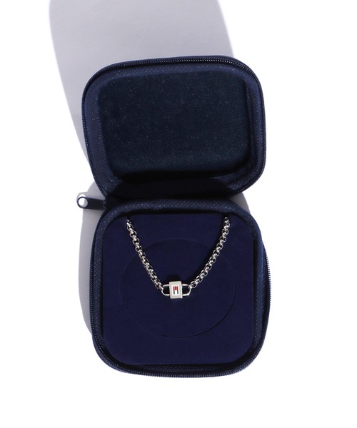 TOMMY HILFIGER(トミーヒルフィガー)の「TOMMY HILFIGER/トミーヒルフィガー Stainless Steel Chain Necklace Silver チェーンネックレス(ネックレス・メンズ・シルバー・FREE)」の7枚目の写真