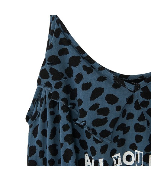 HYSTERIC GLAMOUR（ヒステリックグラマー）の「ALL YOU NEED IS LOVE ワンピース（ワンピース・レディース・ブルー/チャコール・FREE）」の5枚目の写真