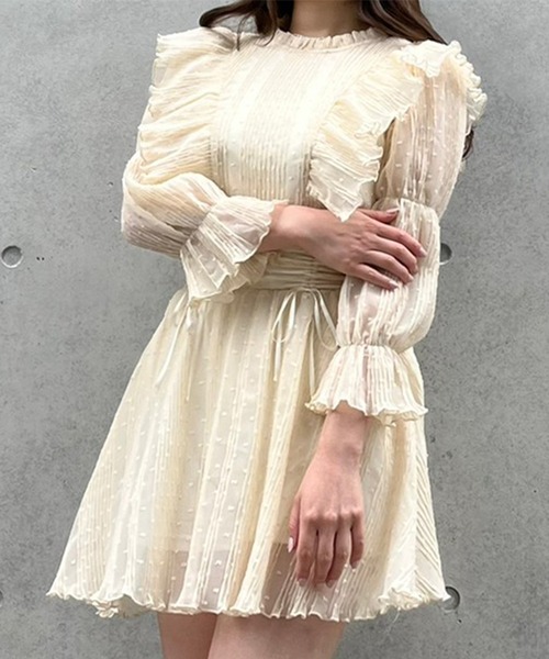 TITTY&CO.（ティティーアンドコー）の「【TITTY&CO.】ワッシャドットミニスカパン（スカート・レディース・アイボリー/ブラック・SMALL/MEDIUM）」の16枚目の写真