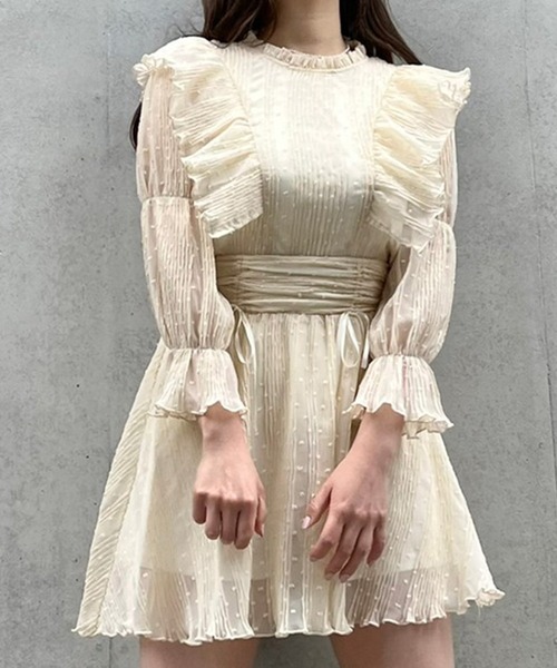 TITTY&CO.（ティティーアンドコー）の「【TITTY&CO.】ワッシャドットミニスカパン（スカート・レディース・アイボリー/ブラック・SMALL/MEDIUM）」の19枚目の写真