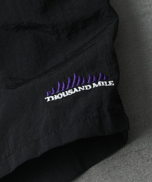 FREAK'S STORE（フリークスストア）の「WEB限定 THOUSAND MILE/サウザンドマイル QUICK DRY SHORTS/クイックドライショーツ（その他パンツ・メンズ・ブラック/ベージュ/パープル/オリーブ・SMALL/MEDIUM/LARGE）」の8枚目の写真