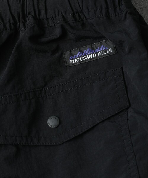 FREAK'S STORE（フリークスストア）の「WEB限定 THOUSAND MILE/サウザンドマイル QUICK DRY SHORTS/クイックドライショーツ（その他パンツ・メンズ・ブラック/ベージュ/パープル/オリーブ・SMALL/MEDIUM/LARGE）」の9枚目の写真