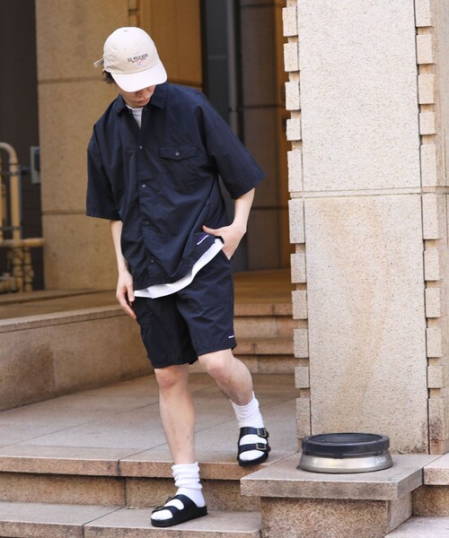 FREAK'S STORE（フリークスストア）の「WEB限定 THOUSAND MILE/サウザンドマイル QUICK DRY SHORTS/クイックドライショーツ（その他パンツ・メンズ・ブラック/ベージュ/パープル/オリーブ・SMALL/MEDIUM/LARGE）」の16枚目の写真