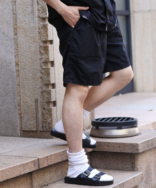 FREAK'S STORE（フリークスストア）の「WEB限定 THOUSAND MILE/サウザンドマイル QUICK DRY SHORTS/クイックドライショーツ（その他パンツ・メンズ・ブラック/ベージュ/パープル/オリーブ・SMALL/MEDIUM/LARGE）」の18枚目の写真