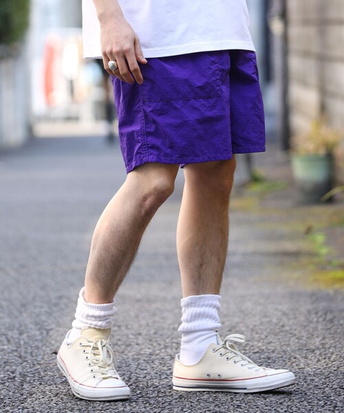 FREAK'S STORE（フリークスストア）の「WEB限定 THOUSAND MILE/サウザンドマイル QUICK DRY SHORTS/クイックドライショーツ（その他パンツ・メンズ・ブラック/ベージュ/パープル/オリーブ・SMALL/MEDIUM/LARGE）」の20枚目の写真