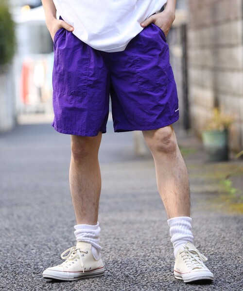 FREAK'S STORE（フリークスストア）の「WEB限定 THOUSAND MILE/サウザンドマイル QUICK DRY SHORTS/クイックドライショーツ（その他パンツ・メンズ・ブラック/ベージュ/パープル/オリーブ・SMALL/MEDIUM/LARGE）」の4枚目の写真