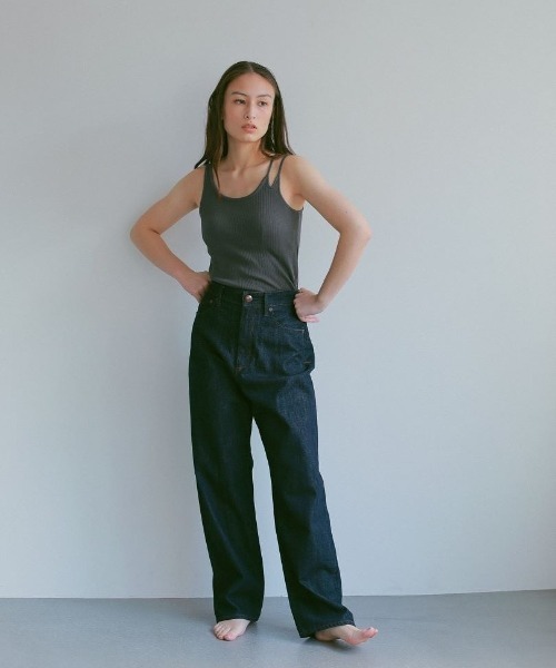 CASA FLINE(カーサフライン)の「【YANUK×CASA FLINE】COLLEEN(デニムパンツ・レディース・インディゴブルー・M/L)」の7枚目の写真
