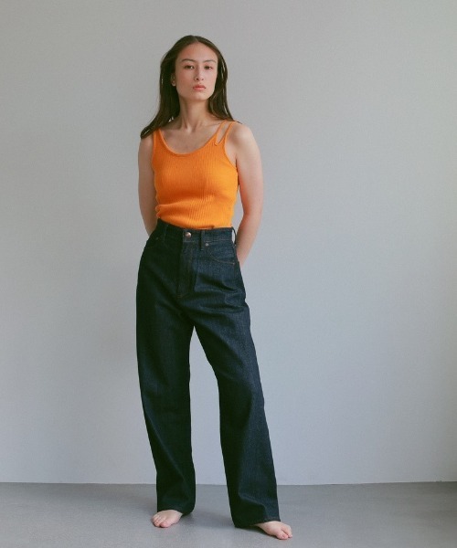 CASA FLINE(カーサフライン)の「【YANUK×CASA FLINE】COLLEEN(デニムパンツ・レディース・インディゴブルー・M/L)」の5枚目の写真