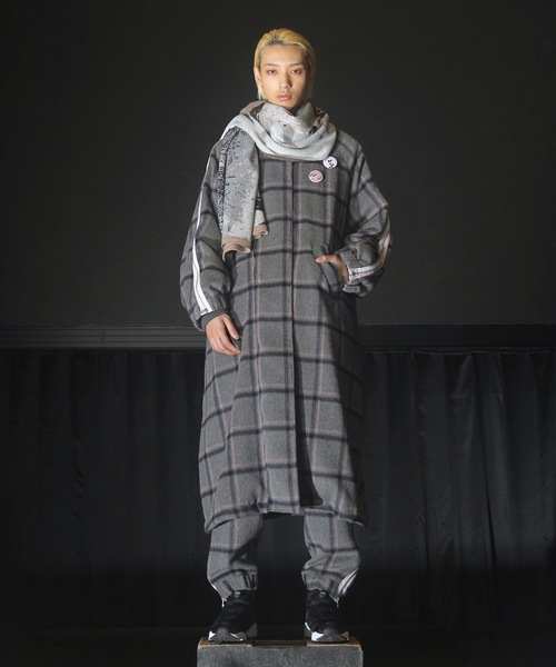STORAMA(ストラマ)の「Herd of horses knit stole(ストール/ショール・メンズ・ライトグレー・FREE)」の4枚目の写真