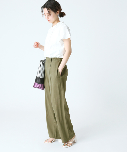 リヨセルワイドパンツ（その他パンツ）｜B.C STOCK（ベーセー